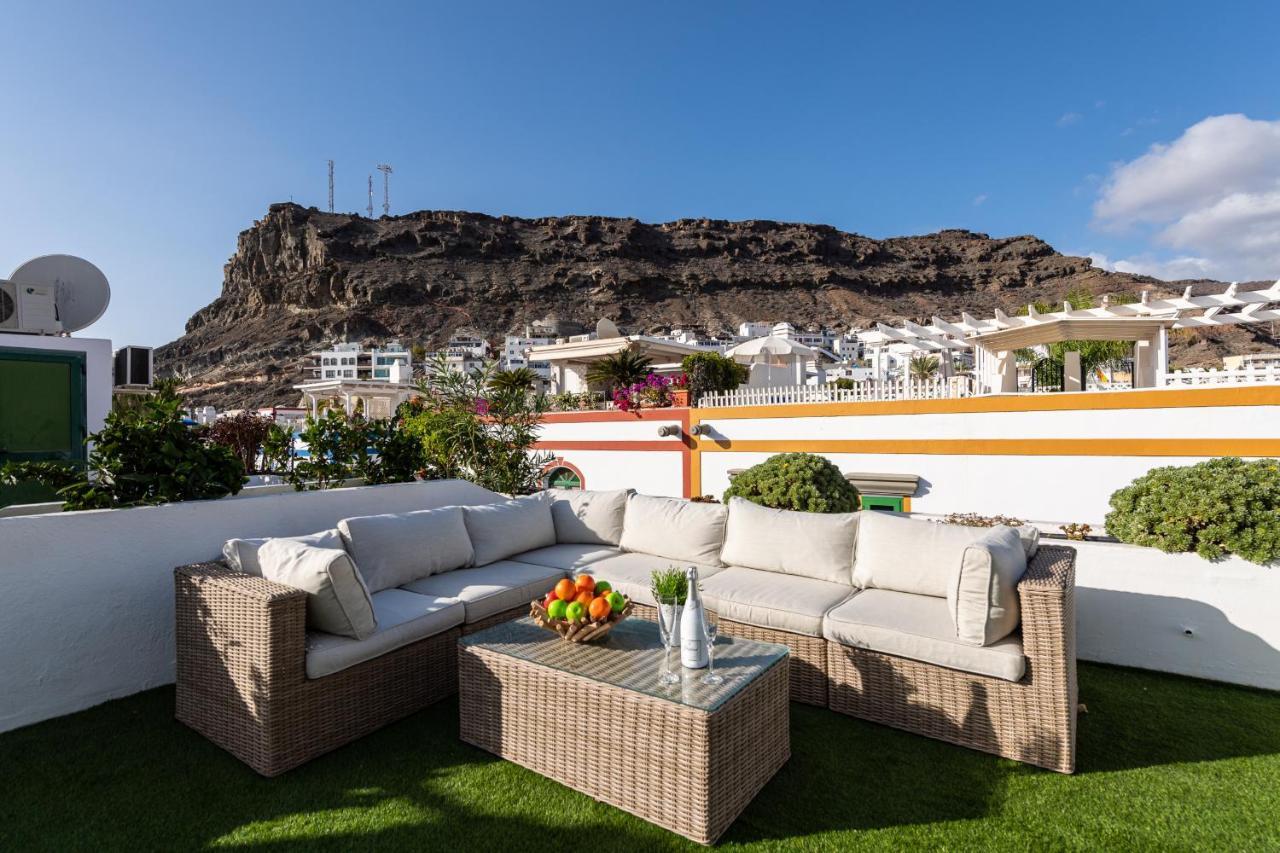 Stunning Apartment First Line Mogan Port - Gran Canaria Stays Puerto De Mogan Eksteriør bilde